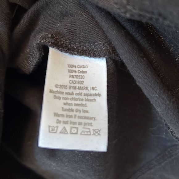 Crazy 8 kids black size large (10/12) tie shirt. - Picture 3 of 4